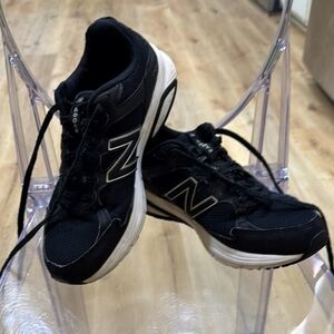 New Balance Black and White Sneakers